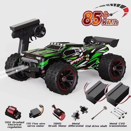 SCY9522PRO Høyhastighets firehjulsdrift 85KM/T eller 50KM/T Fjernstyrt Off-Road Racing Bil SCY9522RC Leke Gave til Gutter vs WLtoys{f2}