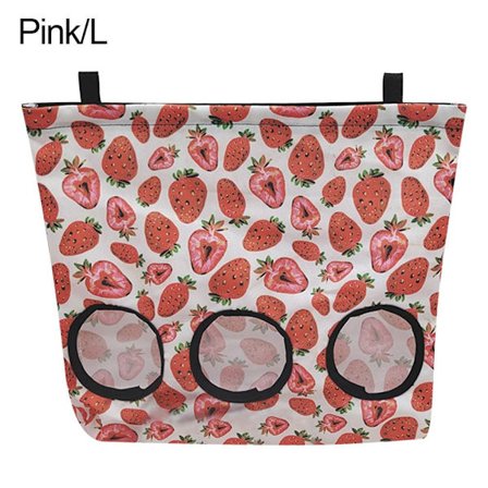 Hömatare Smådjursfodersäck ROSA L Pink L