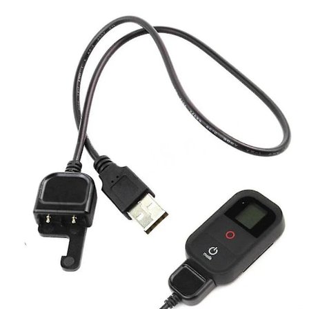 /EA/1m USB-laddningskabel för GoPro Hero 6 5 4 3/3+/2+ Kamera Wifi Fjärrkontroll