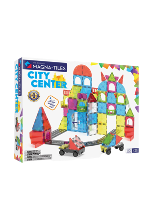 Magna-Tiles City Center 110 delar Byggsatser Unisex ONESIZE