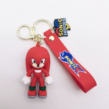 Mordely Sonic Keychain Card Holder Bag Hänge