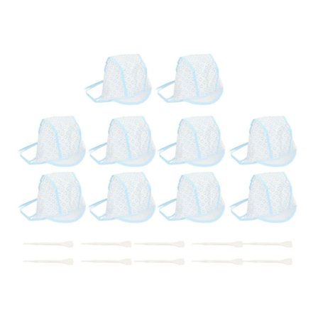 10 st Hårhättor för slingor Engångs Färgning Markering Frisör Frosting Färgningshätta för Hemmet YMMR)