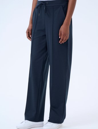 Kaffe Kajenny Straight Pants - Navy - XS