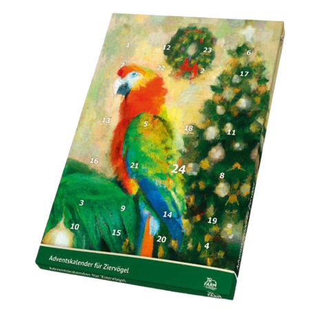 JR FARM - Adventskalender Bird 360 g - Fuglegodteri & kräcker - Fuglegodteri & fruktcocktail - ZOO.no