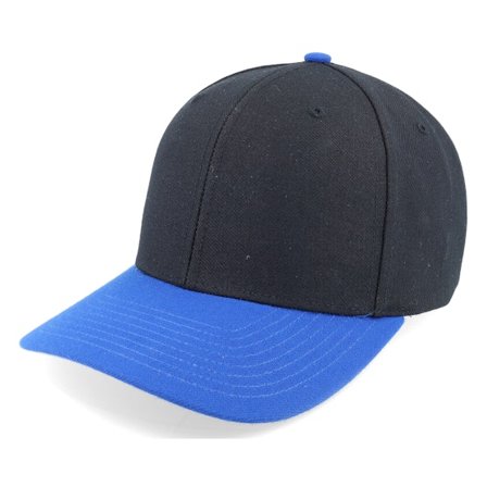 Richardson - Schwarz Adjustable Cap - 514 Combination Black/Royal Adjustable @ Hatstore