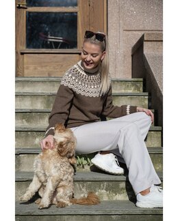 Sweater Pansy - Du Store Alpakka