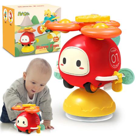 Sugkopp Spinner Leksaker Baby Bad Spinning Top Toy Fidget Hand