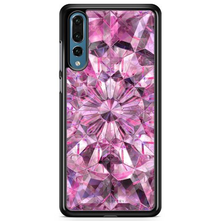 Bjornberry Skal Huawei P20 Pro - Rosa Kristaller