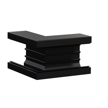 Schneider Electric INS60602 Ytterhörn svart, Installationsmaterial