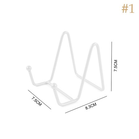 Iron Art Magazine Display Stativ Diskställ Tallrik Skål Bild Fr