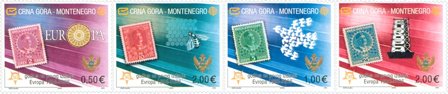 Montenegro 2006 - EUROPA - MICHEL 108I-111I - Postfrisk stribe