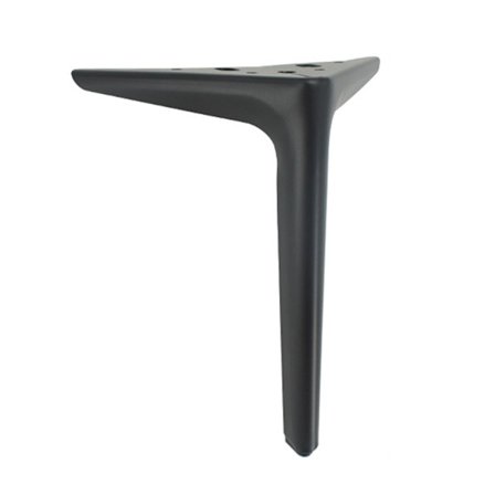 Bed Beam Support Huonekalun jalka MUSTA 15cm