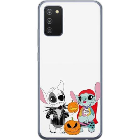 Samsung Galaxy A02s L pin kyv kuori Stitch perhe addams
