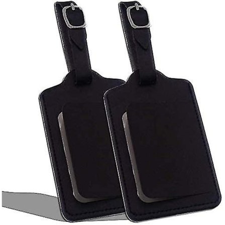 Bagagemærker med adressetag - 2 pakning Bagagemærker Mærker med navneskilt Adresse