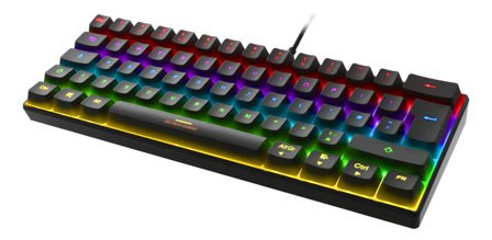 Deltaco GAMING GAM-075 - tastatur - Storbritannia - svart