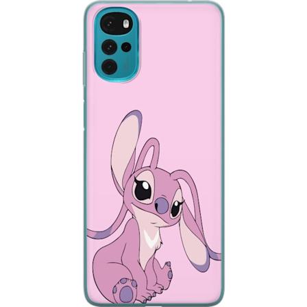 Motorola Moto G22 Gjennomsiktig deksel Stitch rosa