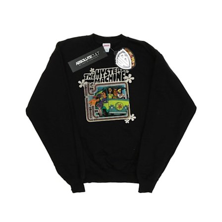 Scooby Doo Boys Mystery Machine Sweatshirt 9-11 År Svart