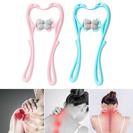 Mordely Neck Massager Roller ROSA