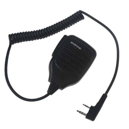 Bärbar Radio Baofeng Mikrofon Axel för Walkie-talkie UV-5R UV 82 UV82