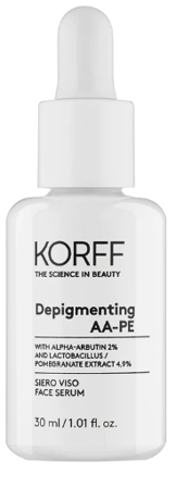 Korff Depigmenting AA-PE Siero Viso Iperpigmentazione 30ml
