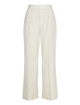 Mango | Straight Striped Trousers | 34