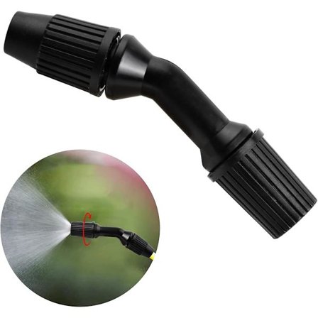 Spraymunstycke i plast, trädgårdsbevattning, sprutmunstyckstillbehör, reservdelar för 3L/5L/8L ryggsäcksspruta för jordbruk, svart