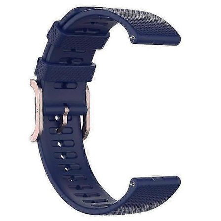 20 mm blå urrem, kompatibel med Polar Ignite Unite Pacer 20 mm firkantspænde