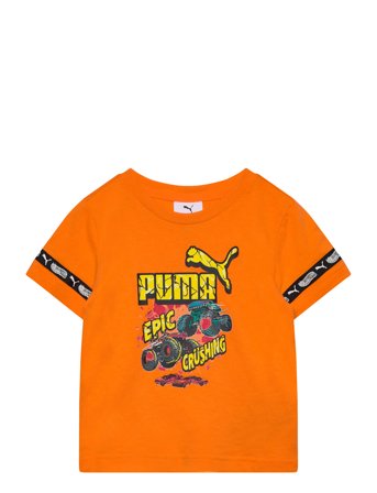 PUMA Puma X Hot Wheels Graphic Tee - Orange - 98