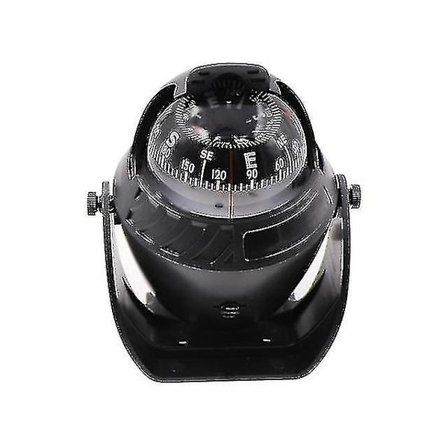 Vedenpitävä Ip 67 Merenkulun Kääntyvä Kompassi Elektroninen Led-valo Veneen Kompassi Merenkulun Paikannuskompassi - WELLNGS