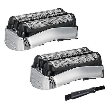 2 stk 21s barbermaskin reservedeler kompatibel med Braun Series 3 21s 32s 320s-4 330s-4 340s-4 350cc-4 barbermaskin