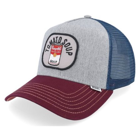 Djinns - Grå trucker Keps - Food Tomato Soup Grey Trucker @ Hatstore