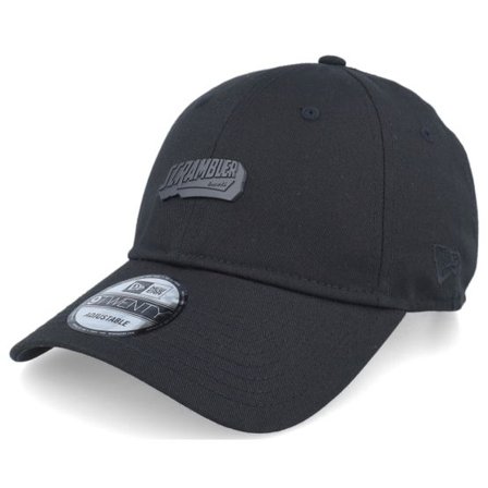 New Era - Motor Svart unconstructed Keps - Ducati Scrambler Pin 9TWENTY Black Dad Cap @ Hatstore