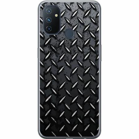 Oneplus Nord N100 Mjukt Skal - Metalliskt Mönster
