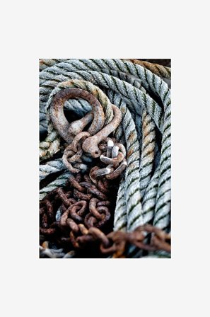 Malerifabrikken - Poster Blue rope - Blå - Posters - Fra Homeroom