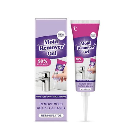 VexClean Remover Gel, Vexclean Rengjøringsgel, 90g Kraftig Rengjøringsgel for Husholdningsbruk som Trenger Inn i Alle Overflater, Egnet for Baderoms- 