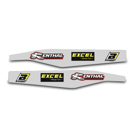 Swingarmstickers Blackbird - Gas Gas MC 350F 2021-2025