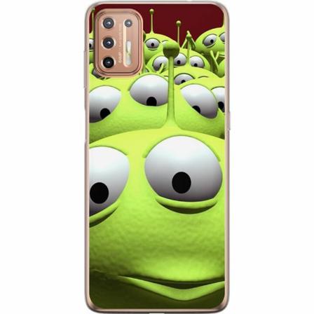 Motorola Moto G9 Plus Genomskinligt Skal Toy Story - Aliens