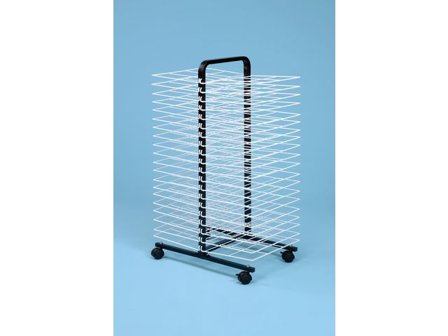 Torkställ på hjul - Lyreco - Skola och förskola - Bild och form - Torkhyllor och förvaring