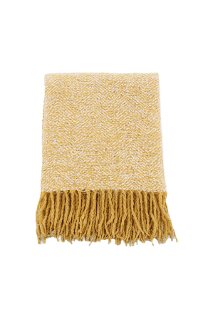 Venture Home Toby Pläd Täcken Gul 130x170 cm