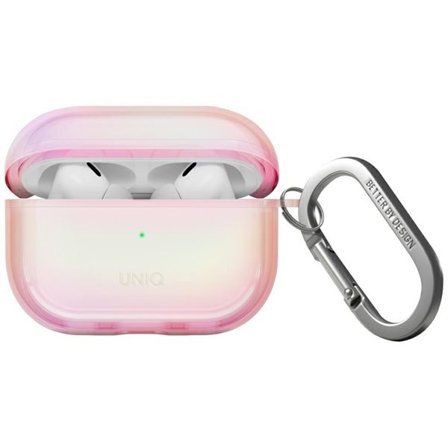 Uniq Iridescia AirPods Pro 2 Hang Case - Holo Pinkki