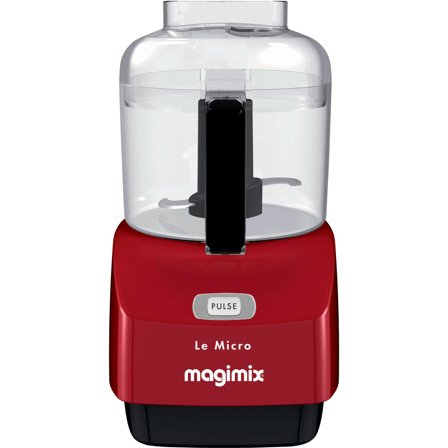 Magimix Minihakker 0,83 liter, rød - Kjøp kjøkkenmaskin hos Bakeren og Kokken