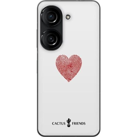 Kompatibel Mobilcover til Asus Asus Zenfone 10 Cactus and Friends - Fingerprint Love