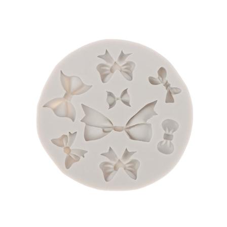 1 stk harpiksformer Silikonfondantformer Kakedekorasjonsverktøy A Gray