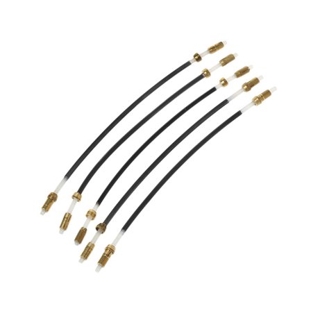 Nylon endereb hale til 4/4 violin violinbrug Udskiftningssæt til halestykkejustering