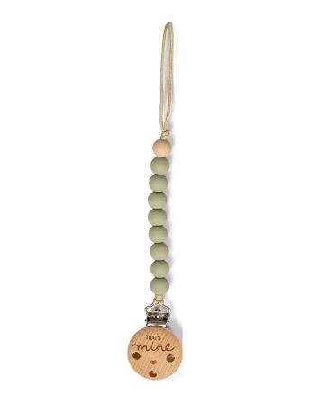 Pacifier Strap Light Green Baby & Maternity Pacifiers & Accessories Pacifier Clips Grønn That's Mine
