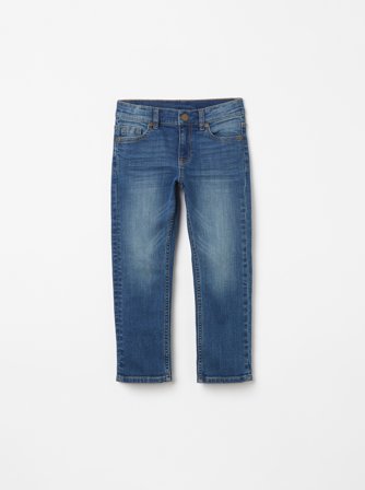 Polarn O. Pyret KIM Denim Relaxed fit - 110 - barnkläder - denim