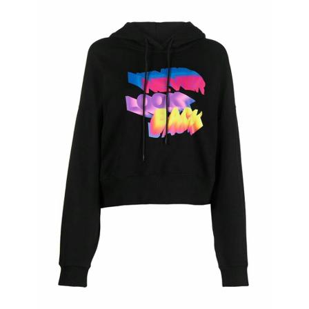 Msgm Hoodie Sort, Dame