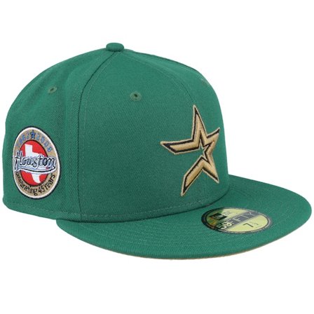 New Era - Verde fitted Gorra - Houston Astros Mossy Meadows 59FIFTY Green Fitted @ Hatstore