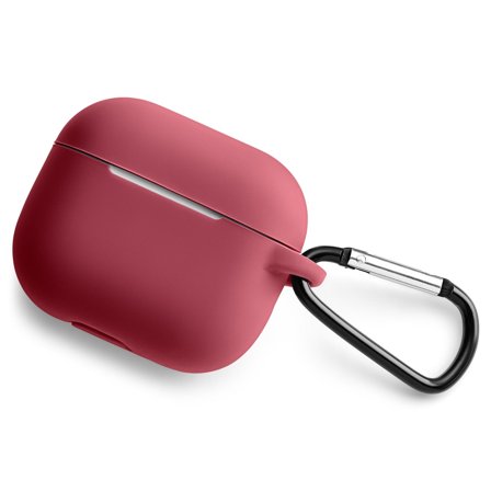 AirPods 3 tok | Sötétvörös | Szilikon for Men