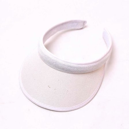 Clip-on solskærm hat voksen bred skygge clip-on hovedbeklædning solskærme til kvinder